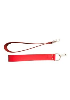 Leather Sling Loops – Red