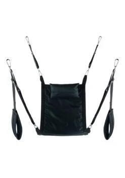 Rectangular Canvas Sling – 4 Points – Full Set – Black