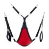 Triangle Canvas Sling – 3 Or 4 Points – Full Set – Red -Seksspeeltjes Winkel MS31846 1