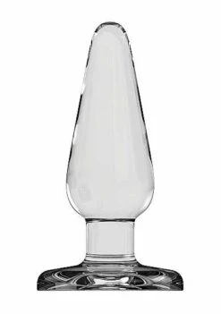 Butt Plug – Basic – 5 Inch – Glass