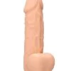 Silicone Dildo With Balls – Flesh – 21.6 Cm -Seksspeeltjes Winkel REA076FLE 1 1