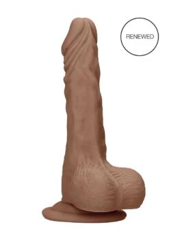 Dong With Testicles 10” – Tan