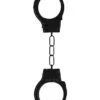 Metal Handcuffs – Black -Seksspeeltjes Winkel SHT347BLK 1