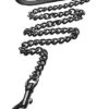Tom Of Finland – Gun Metal Leash -Seksspeeltjes Winkel TF2775 1