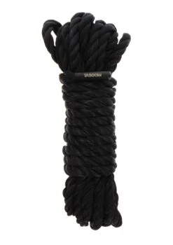 Taboom Bondage Touw 5 Meter 7 Mm - Zwart