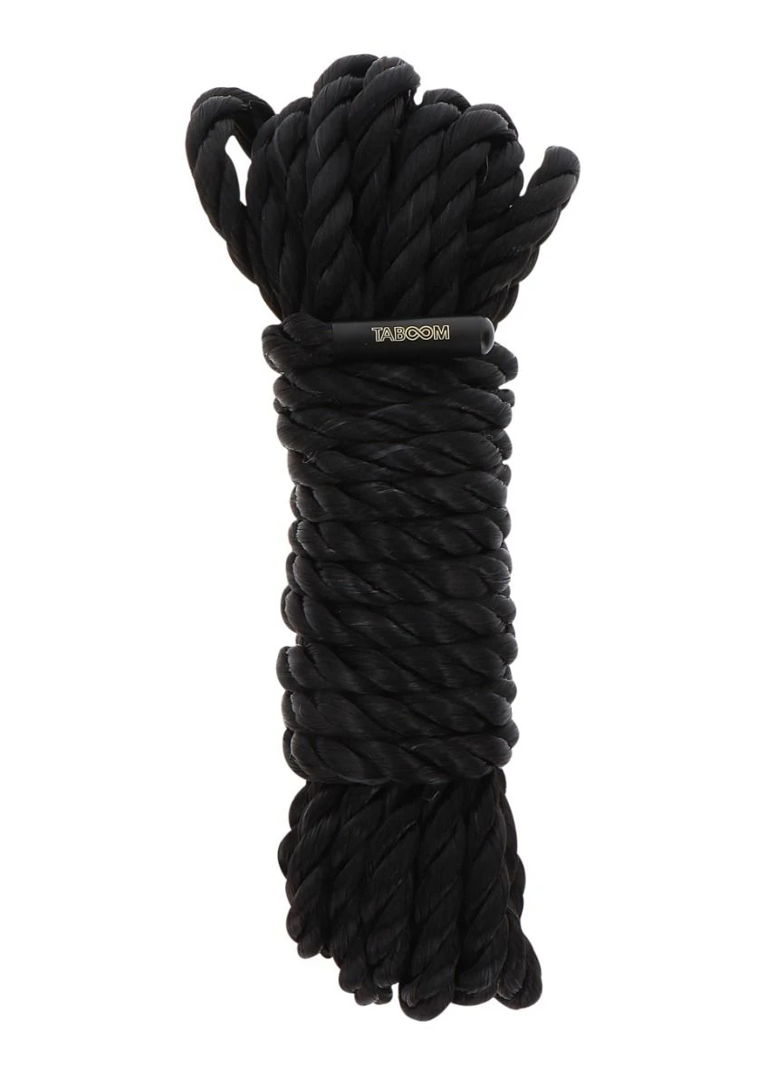 Taboom Bondage Touw 5 Meter 7 Mm - Zwart 3 Taboom Bondage Touw 5 Meter 7 Mm - Zwart