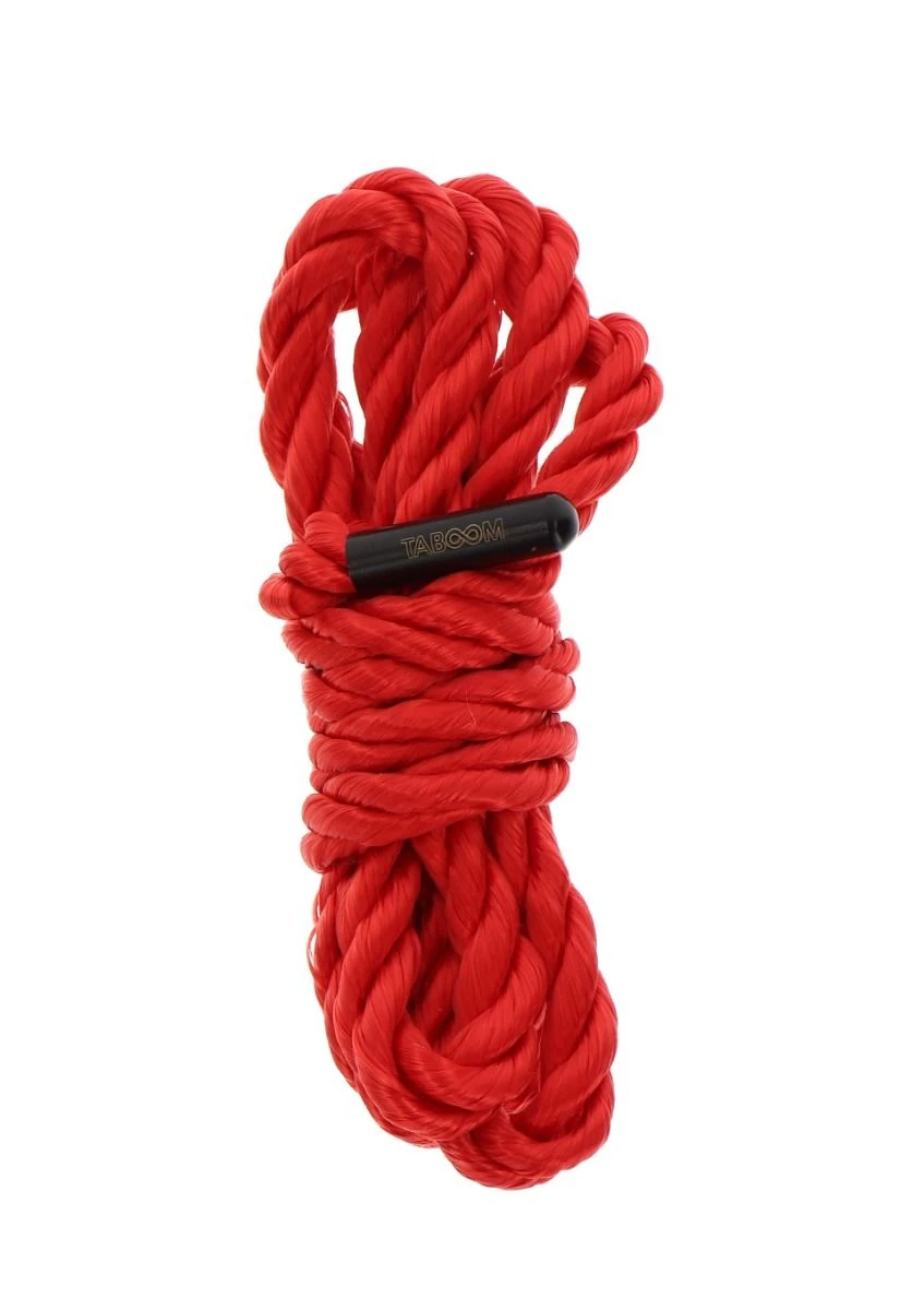 Taboom Bondage Touw 1.5 Meter - Rood 3 Taboom Bondage Touw 1.5 Meter - Rood