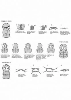 Ouch! Bondage Touw 100 Meter - Zwart -Seksspeeltjes Winkel bondage touw 100 meter zwart vb2