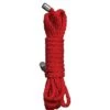 Ouch! Kinbaku Mini Rope - 1,5m - Rood -Seksspeeltjes Winkel kinbaku mini rope 1 5m rood