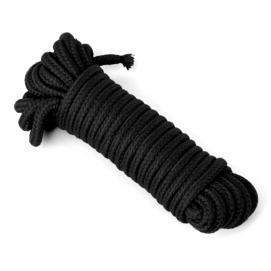 Luxe Bondage Touw - Zwart 10 Meter 2 Luxe Bondage Touw - Zwart 10 Meter