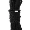 Luxe Bondage Touw 5 Meter - Zwart 2 Luxe Bondage Touw 5 Meter - Zwart -Seksspeeltjes Winkel luxe bondage touw 5 meter zwart