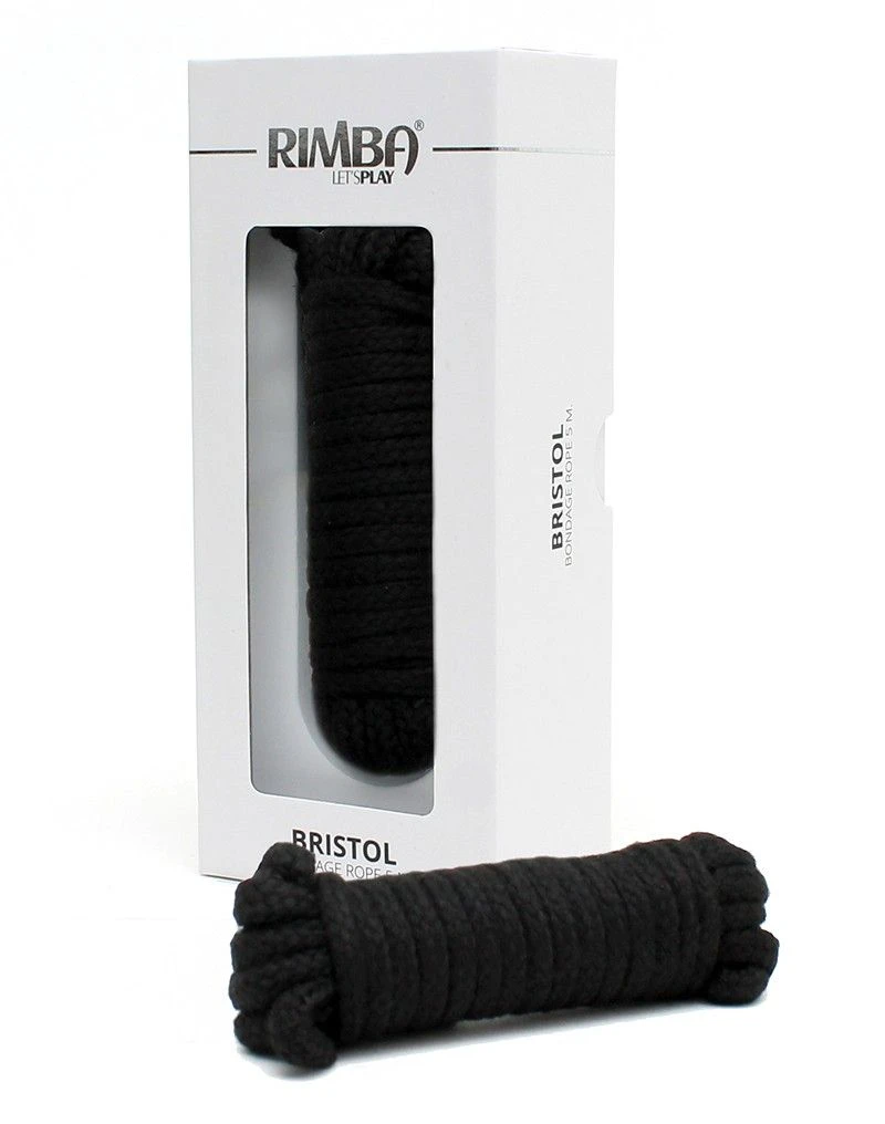 Rimba - Bristol Bondage Touw - Zwart 4 Rimba - Bristol Bondage Touw - Zwart - Afbeelding 2